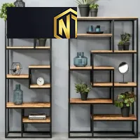 KỆ TRANG TRÍ NỘI THẤT NGỌC THỊNH GIÁ TỐT